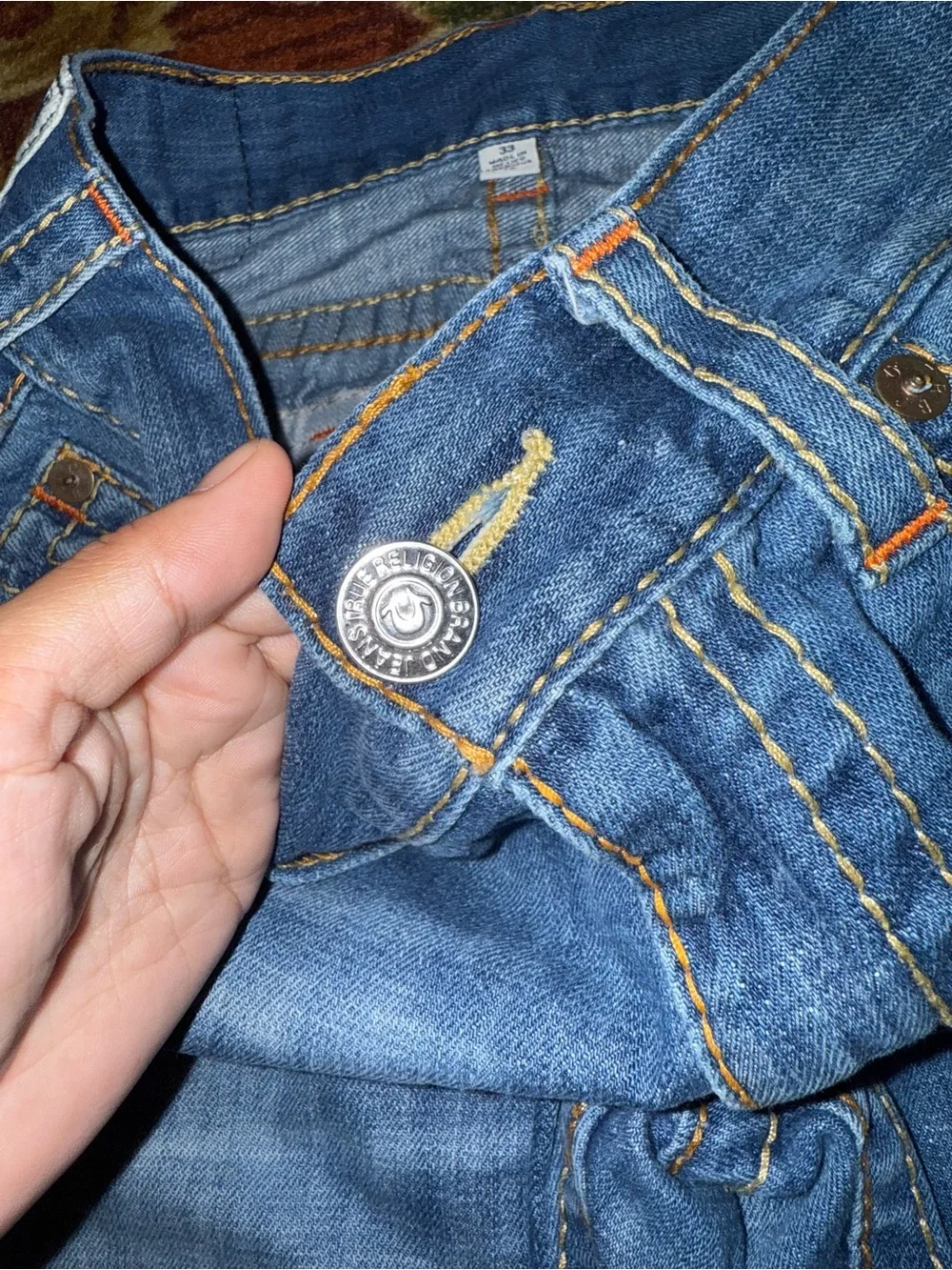 TRUE RELIGION  SKINNY JEAN PANTS SIZE 33